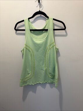 Lululemon swiftly tank top in green